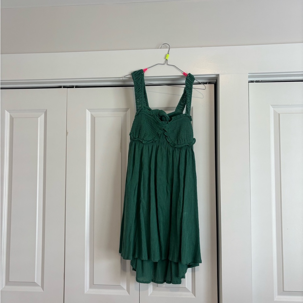 Free People Green Casual Dress